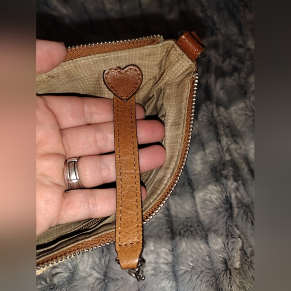 Brighton Stylish Cream and Brown Women's Bag - Picture 9 of 10